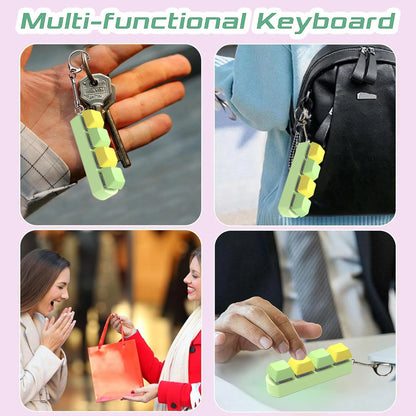 4 Key Fidget Keychain