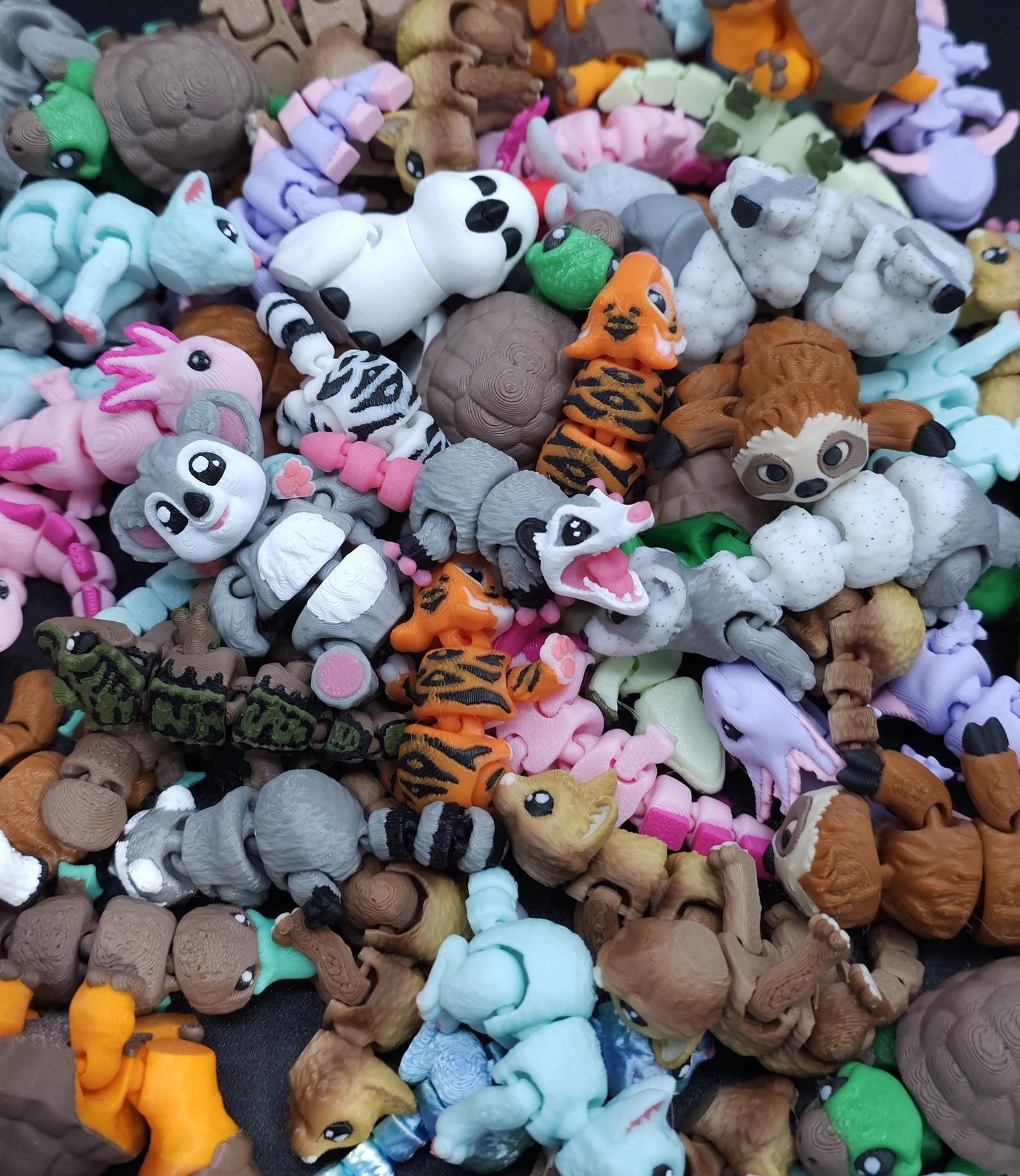 3D Printed Mini Fidget Creatures Packs