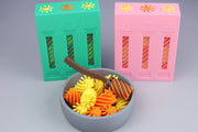 3D Printed Pasta Play Set – 12 Pieces in a Box