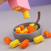 3D Printed Pasta Play Set – 12 Pieces in a Box