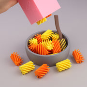 3D Printed Pasta Play Set – 12 Pieces in a Box