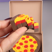 3D Printed Pizza Fidget – Single Slice or 6-Slice Box