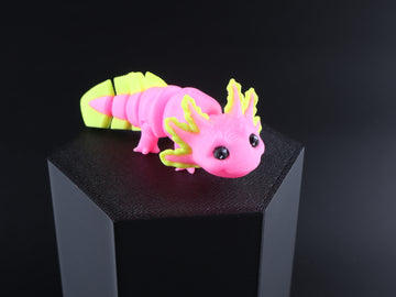 Axolotl Pink/Yellow