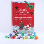 3D Printed Advent Calendar – Mini Animals, Dinosaurs, or Dragons