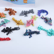 3D Printed Advent Calendar – Mini Animals, Dinosaurs, or Dragons