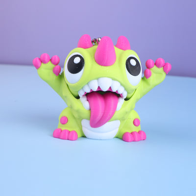 Little Tooth Monster Keychain