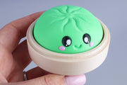 3D Printed Dumpling Clicker Fidget Toy - Random Color