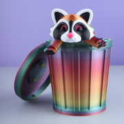 3D Printed Raccoon - Trash Can