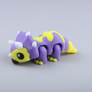 Triceratops Purple