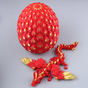 3D Printed Crystal Wing Dragon Fidget Toy – Articulated Fantasy Desk Toy Gift
