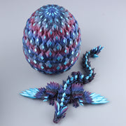 3D Printed Crystal Wing Dragon Fidget Toy – Articulated Fantasy Desk Toy Gift