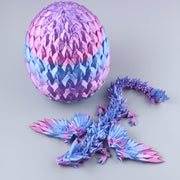 3D Printed Crystal Wing Dragon Fidget Toy – Articulated Fantasy Desk Toy Gift