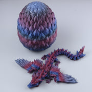 3D Printed Crystal Wing Dragon Fidget Toy – Articulated Fantasy Desk Toy Gift