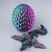 3D Printed Crystal Wing Dragon Fidget Toy – Articulated Fantasy Desk Toy Gift