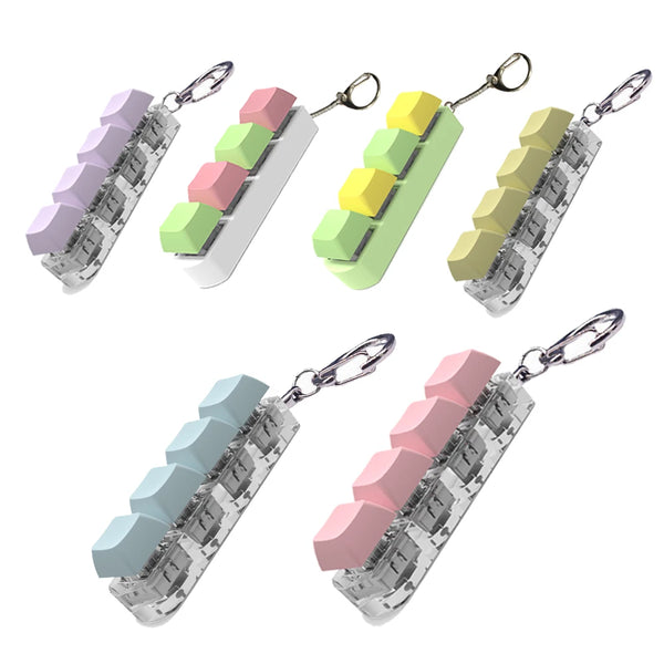 4 Key Fidget Keychain