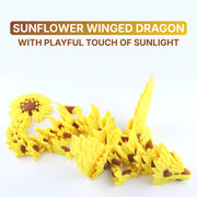 Sunflower Winged Dragon