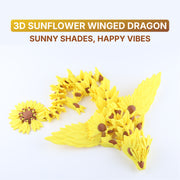 Sunflower Winged Dragon