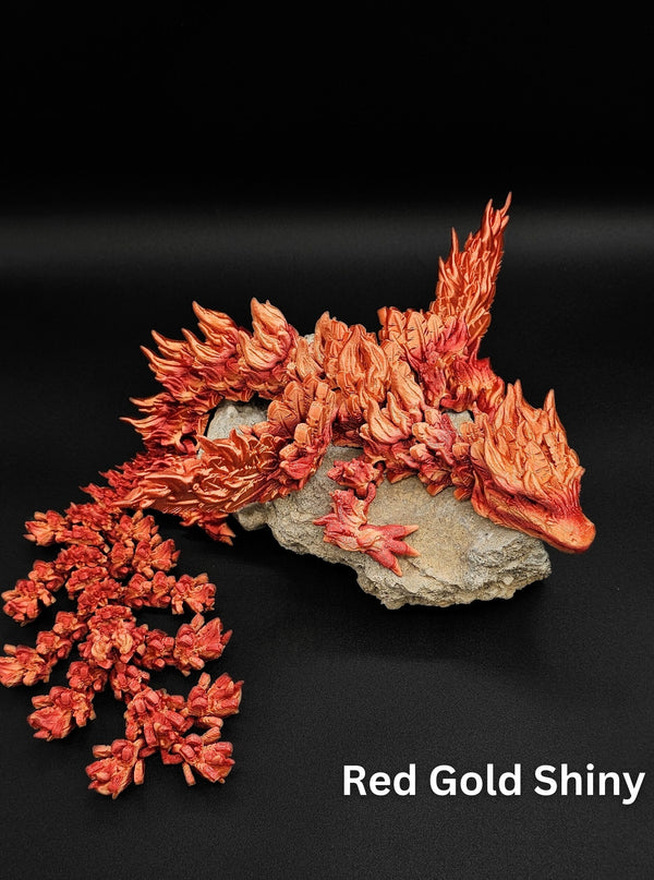 3D Printed Phoenix Fire Pyro Dragon