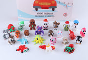 3D Printed Advent Calendar - 24 Articulated Toys: Minis, Dinos & Dragons