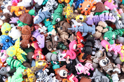 3D Printed Mini Fidget Creatures [Crafts3D]