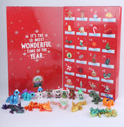 3D Printed Advent Calendar - 24 Articulated Toys: Minis, Dinos & Dragons